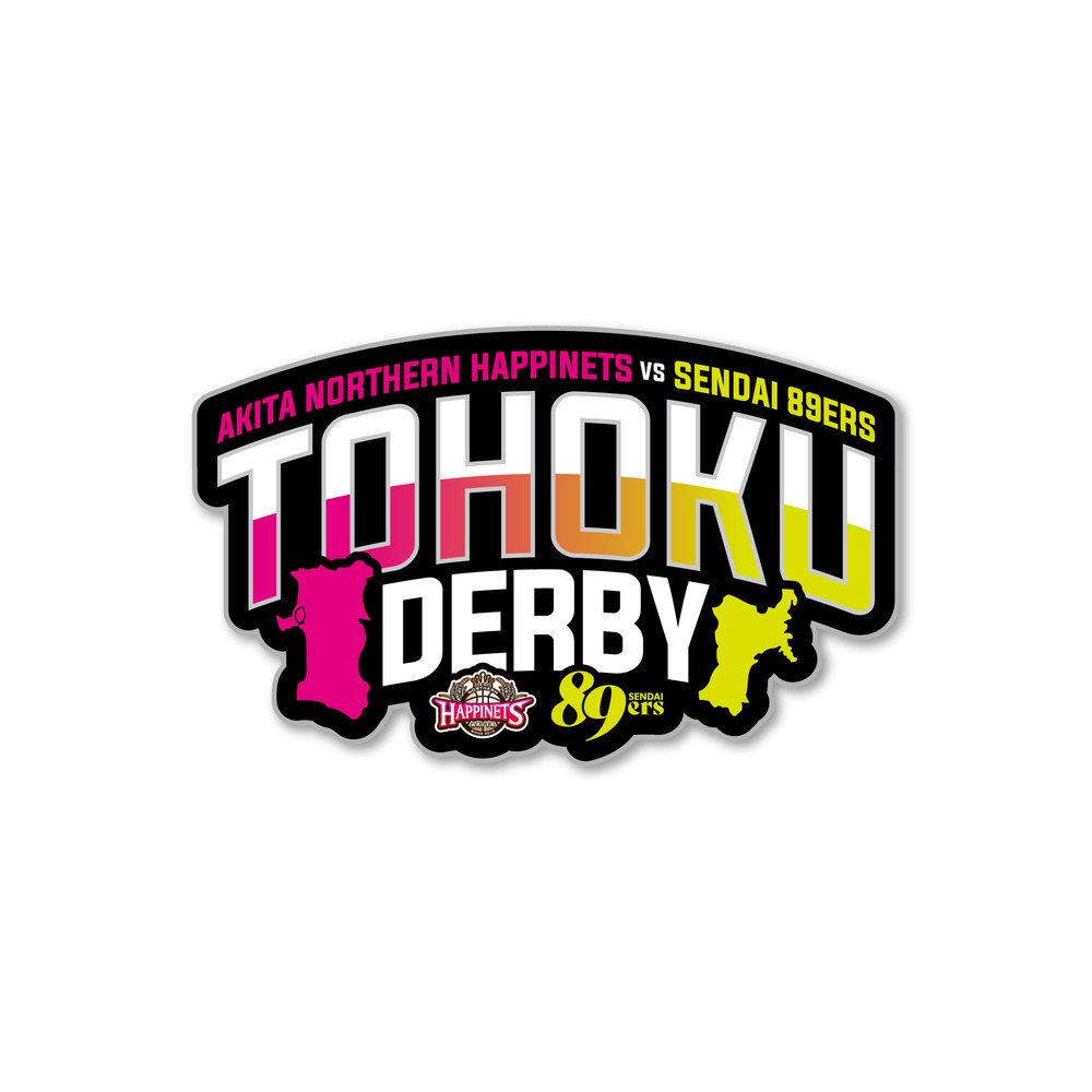 東北ダービーステッカー 詳細画像 1カラー 1